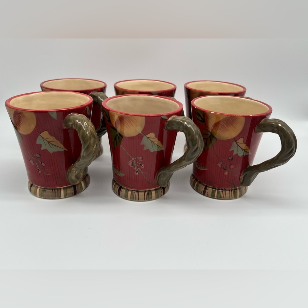 Tracy Porter The Octavia Hill Collection Set of 6 Coffee Mugs Cups